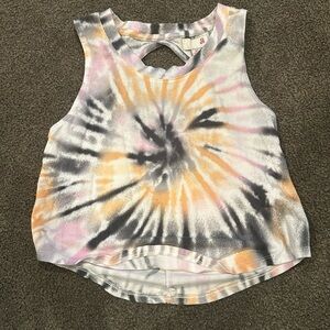 Tie-Dye Cropped Tank Size XS